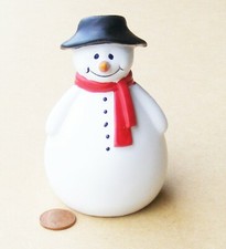 Casa de Muñecas Nieve Hombre Rojo Bufanda Roly 1:12 Escala Navidad Jardín Bufanda de hombre price