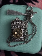 Demdaco Caja de Oración Cristiana Colgante Medallón Dije 1-1/2" Collar de Lata 32" Ornamentado Joyería Boxes price