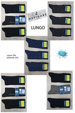 Calcetín Hombre Larga de Algodón Talla Única 39/46 Set 3Pcs Navigare Calcetines Set de hombre price