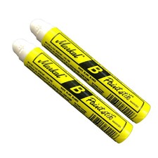 Two Markal B White Paintstik Tire Chalk Paint Stick Crayon Surface Markers Chalk price