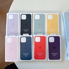 Nueva funda de silicona original para teléfono iPhone 14Plus 14Pro 14Pro Max con MagSafe Chalk price