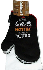CUISINART ~ Juego de barbacoa de 3 piezas ~ 2 guantes de horno y toalla de cocina Cocina Textil Set price