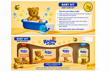 Kit de cuidado del bebé Ricitos de Oro champú miel y argán jabón loción colonia conjunto de 4 piezas Colonia para bebé price
