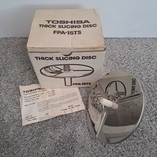 Accesorio de accesorio de disco de corte grueso procesador de alimentos Toshiba vintage FPA-15TS Comida Processor price