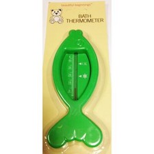 Hermoso Termómetro de Baño para Bebés Comienzos Verde Pez Baño Thermometer para bebé price