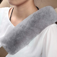 Paquete De 2 Fundas Para Cinturón De Seguridad De Coche De Lana Color Gris Seguridad Cinturón para bebé price