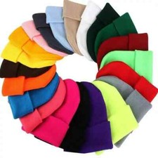 Unisex Gorro Invierno Tejido Gorra Hombres Mujeres Elastizado Puños Gorras Reino Unido Unisex Beanie price