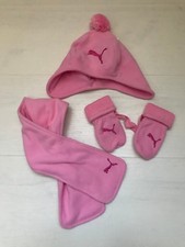 3633 PUMA Set Bufanda Gorro Guantes Para Bebé Neonata Talla Única Guantes para bebé price