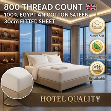 Sábana bajera de lujo 800 hilos 30 cm de profundidad cubierta de colchón ropa de cama de grado hotelero Cama Sábana para bebé price