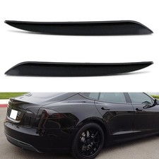 Dark Smoked Rear Bumper Reflector Lenses For 2012-up Tesla Model S Lenses price