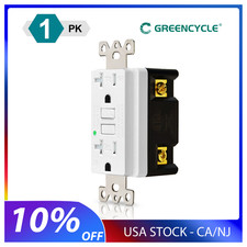 Toma GFI 20 Amp GFCI Receptáculo Resistente a Manipulaciones TR WR para Baño Cocina EE. UU. Electrodomésticos de cocina eléctricos (Display- Outlet) price