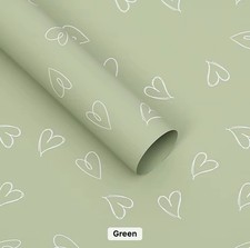 Papel Coreano/Doble Cara Color Flor Papel Papel Impermeable 20 Piezas Wrapping Papel price