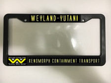 for Aliens Fans Weyland-Yutani/Xenomorph Containment License Plate Frame NEW Fans price