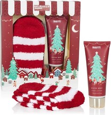 BRUBAKER Kit Pedicure Regalo Bayas de Invierno Set Pies Cuidado con Calcetines Calcetines Set de mujer price