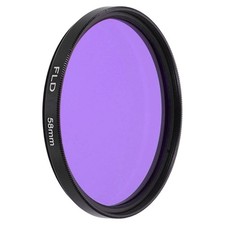 Filtro fluorescente de 58mm para lentes de cámara, accesorios, morado Cámara Accesorios price