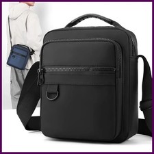 Bolso bandolera informal Oxford pequeño con cremalera para hombre Unisex Bandolera Bolso price