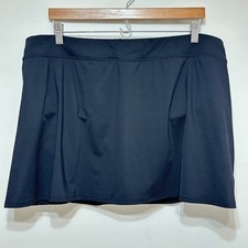 Falda de baño Lands End para mujer 26 negra forrada modesta traje de baño resort crucero vacaciones Modest Swimwear price