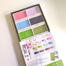 KURETAKE Gansai Tambi Japonés Juego de 4 Temporadas — 12 Colores (Acuarela / Gouache) Gouache Pintura price