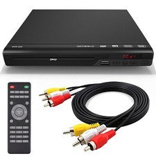 Reproductor de DVD sin todas las regiones Reproductor de discos DVD CD Salida AV Control remoto USB A7Y7 DVD y Blu- Ray Players price