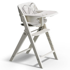 Silla alta de madera para bebé Growpod Pro de 6 meses a 300 libras, fácil de limpiar con Tr Habitación de bebé cómoda price