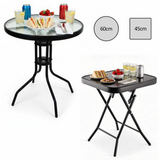 Mesa auxiliar sofá negra con tapa de vidrio transparente mesa auxiliar de centro para sala de estar Sofa Side Mesa price