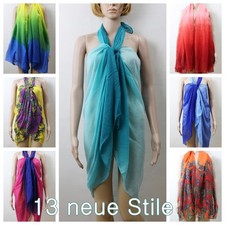 Ombre Pareo bufanda tela de playa toalla de playa falda envolvente Lungi Sarong guinillo para la cabeza Pareо price