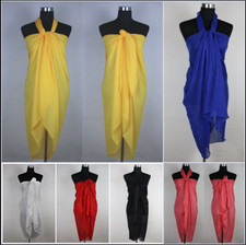 XXL Pareo Bufanda Pañuelo Vestido de playa Crincle Falda envolvente Lungi Sarong Pañuelo para la cabeza Pareо price