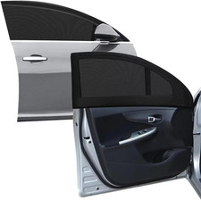 Sombrillas de malla transpirable para ventana delantera de coche estira 40" 2 piezas Parasol para bebé price