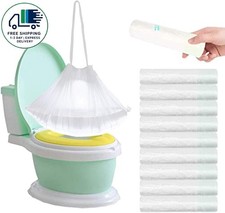 Paquete de 100 fundas para orinal con cordón, bolsas de limpieza para inodoros Orinal para bebé price