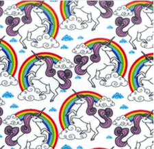 Tela de popelín de algodón unicornio rosa y hubble medio metro de grasa cuartos de marfil costura Vest de niño price