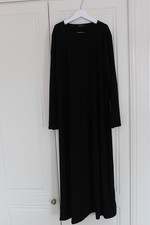 Zadina niñas jersey básico negro abaya talla 46 - estado usado Abaya price