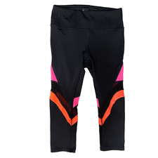 Leggings deportivos Bebe de neón para mujer medianos negros tiro medio elásticos gimnasio entrenamiento Bebé Leggings price