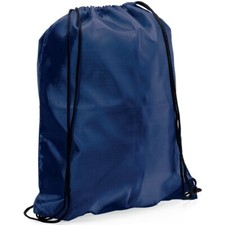 Mochila con cordón de nailon azul marino, bolso escolar de PE, mochila de regreso a la escuela School Bolso price