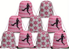Niñas Rosa Fútbol Gimnasio Bolsa Niños Deportes Kit Bolsa Escuela PE Bolsa School Bolso price