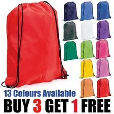 Mochila con cordón Mochila Bolso para Escuela Gimnasio Deportes PE Libros Gimnasio Bolsa de baile School Bolso price