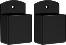2 Piezas Soporte Adhesivo Mandos TV Organizador Pared Negro Oficina Hogar TV Unit/ Soporte price