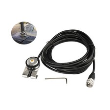 Antena de radio montaje NMO y cable UHF PL259 RG58 para radioaficionado antena de radio móvil TV Unit/ Soporte price