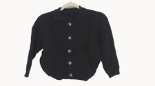 Cárdigan suéter negro Meikulo para niño talla 4-6 Cardigans de niño price