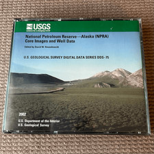 USGS Reserva Nacional de Petróleo Alaska (NPRA) Imágenes básicas y datos de pozos DDS-75 4 Atlas y Map Software price