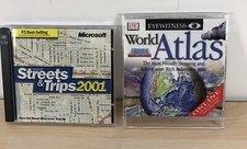 Eyewitness World Atlas 2001 Calles y Viajes 2001 Mapas Retro de hace 23 años Atlas y Map Software price