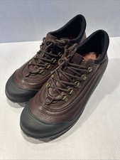 Zapatos Muckers CLARKS Impermeables Cuero Marrón Oscuro 9M Agua Zapatos price