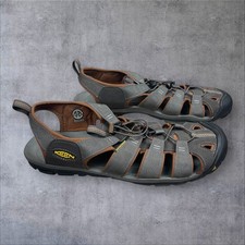 Sandalias Keen Gris Clearwater CNX Zapatos Para Hombres 14 Impermeables Gorpcore Pesca Agua Zapatos price