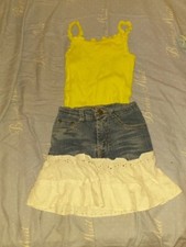 lot vêtements bébé fille Ensemble body okaidi et jupe 18 - 24 m Vêtements ensemble fille price