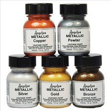 Angelus Acrylic Leather paint 1oz (29,5ml) - Metallic Acrylic Paint price