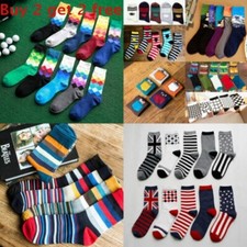 Funny Men Starry Retro Night Women Art Socks Vintage Novelty Painting New Suba chaussettes price