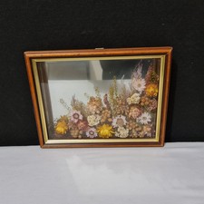 Miroir et fleurs séchées encadrés Encadré miroir price