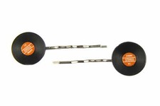 Disques Vinyles Ensemble De 2 Épingles À Cheveux Miniblings Disque LP DJ Rouge DJ ensemble price