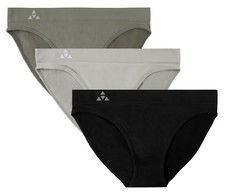 Balanced Tech Women's 3 Pack Seamless Low-Rise Bikini Panties Bébé Panties price