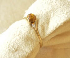 JOLIE PETITE BAGUE - Perle d'ambre - vermeil - Taille 58 - vintage Perle bague price