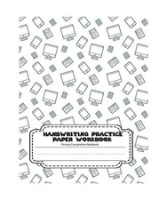 Handwriting Practice Paper Workbook Primary Composition Notebook: Blank Dotted W Handwriting cahier price